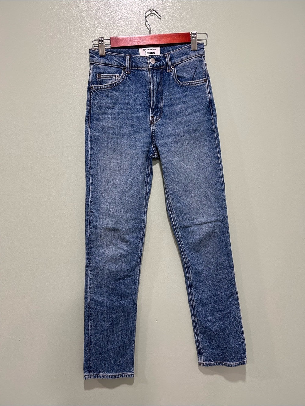 REFORMATION JEANS - Laguna Wash High Rise Jeans
